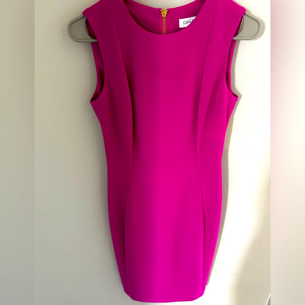 Calvin Klein fuchsia dress
